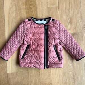 Burberry quilted jacket